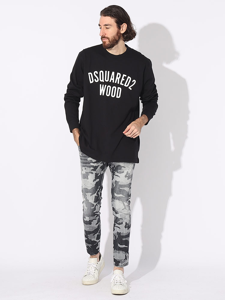 DSQUARED2 ディースクエアード ジーンズ メンズ デニム 迷彩柄