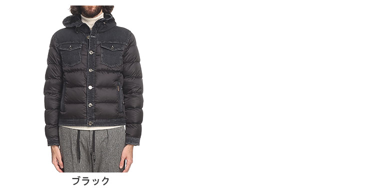 MOORER（ムーレー） ダウンジャケット メンズ ダウン デニム