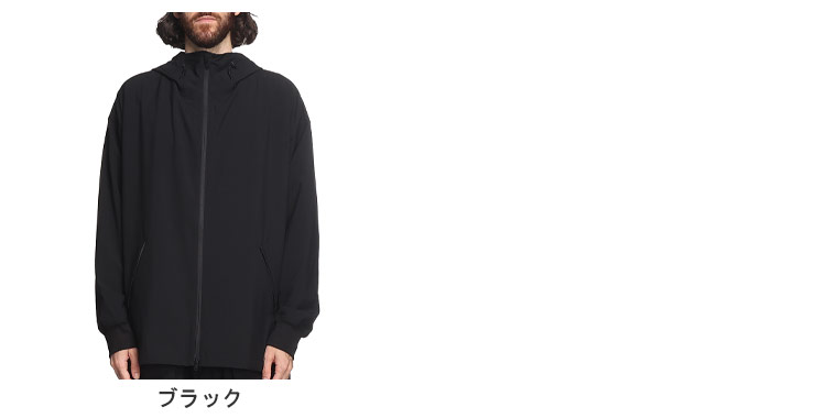 Y-3 バックロゴ ウィンドブレーカー Y-3 Yohji Yamamoto TRIPLE BLACK WIND BREAKER (BLACK)の商品