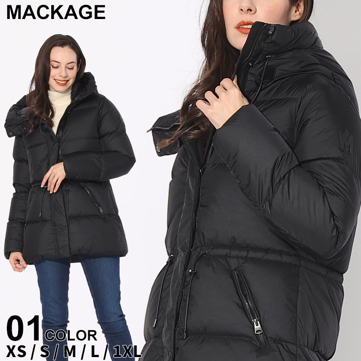 マッカージュ ダウン MACKAGE レディース ダウジャケット ウエスト