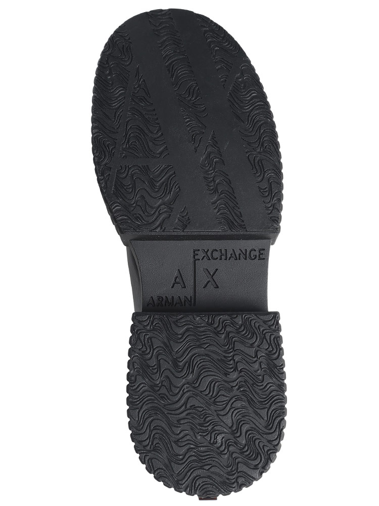 関送込♪ARMANI EXCHANGE/クロコダイル柄 アンクルブーツ プラットフォームレースアップブーツ | Armani Exchange