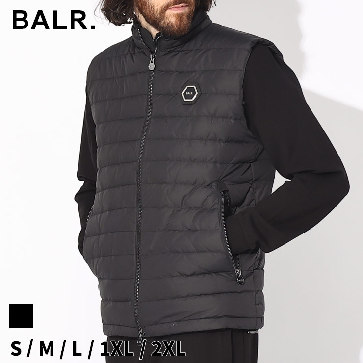 ボーラー ダウン BALR. メンズ ダウンベスト ジレ ロゴ クロ 黒 ブランド アウター スタンド 防寒 BA13711001 :  7674205481 : ゼンオンライン - 通販 - Yahoo!ショッピング