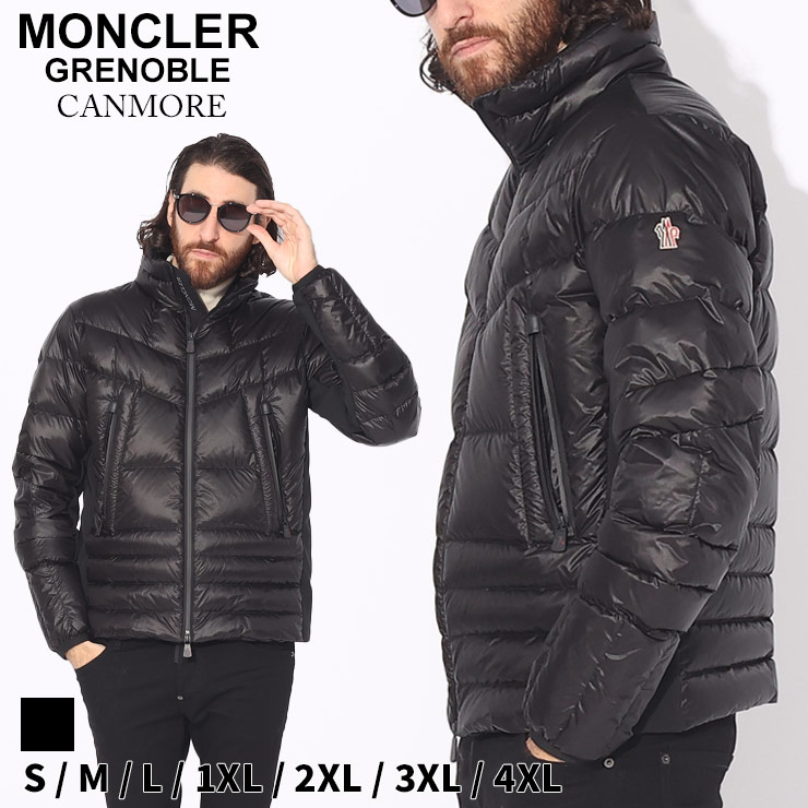 モンクレール ダウン メンズ MONCLER GRENOBLE ダウンジャケット ロゴ CANMORE ブランド スタンド ジャケット  MCGNCANMORE3