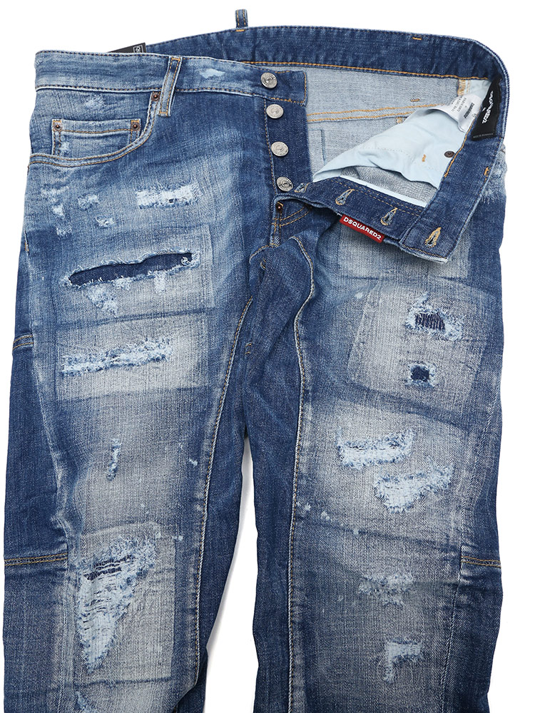 Dsquared2 ストレトレックウィスカリンクエフェクトタメシシンス 楽天市場】ディースクエアード DSQUARED2 ダメージ＆ウォッシュ