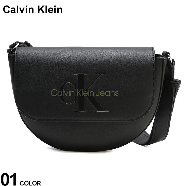 Calvin Klein（カルバン・クライン） フェイクレザー ロゴ マグネット