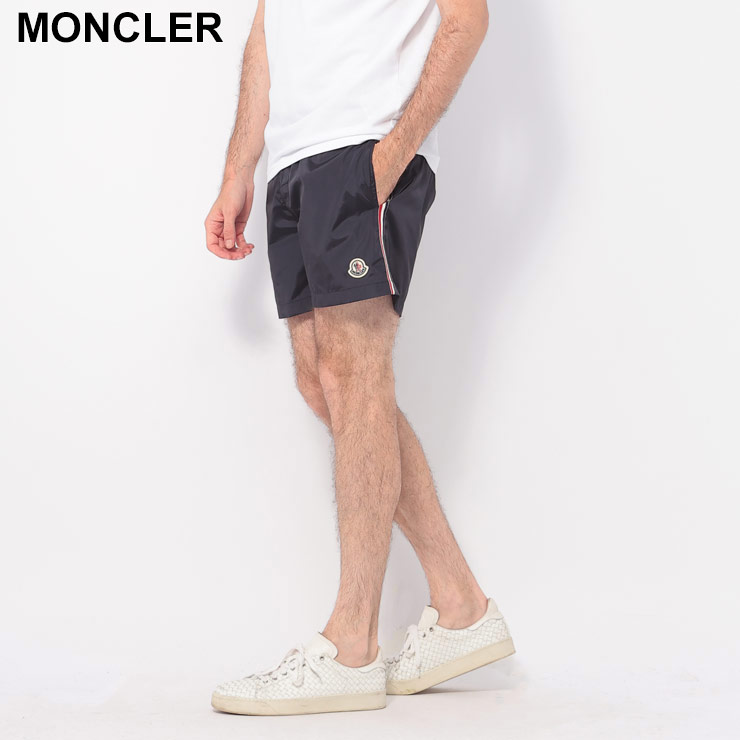 モンクレール 現行品 水陸両用 ショートパンツ スイムパンツ 水着 size M MONCLER (モンクレール) 水陸両用 メッシュインナー付き スイム
