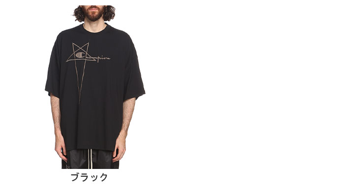 リックオウエンス　tシャツ Rick Owens リックオウエンス RICK OWENS OWENS×Champion TOMMY
