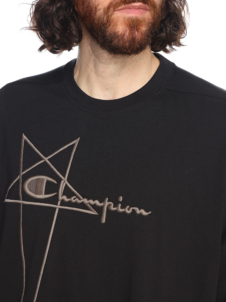 Rick Owensリックオウエンス/オーバープリントTシャツ 2157387682.jpg?1706075256