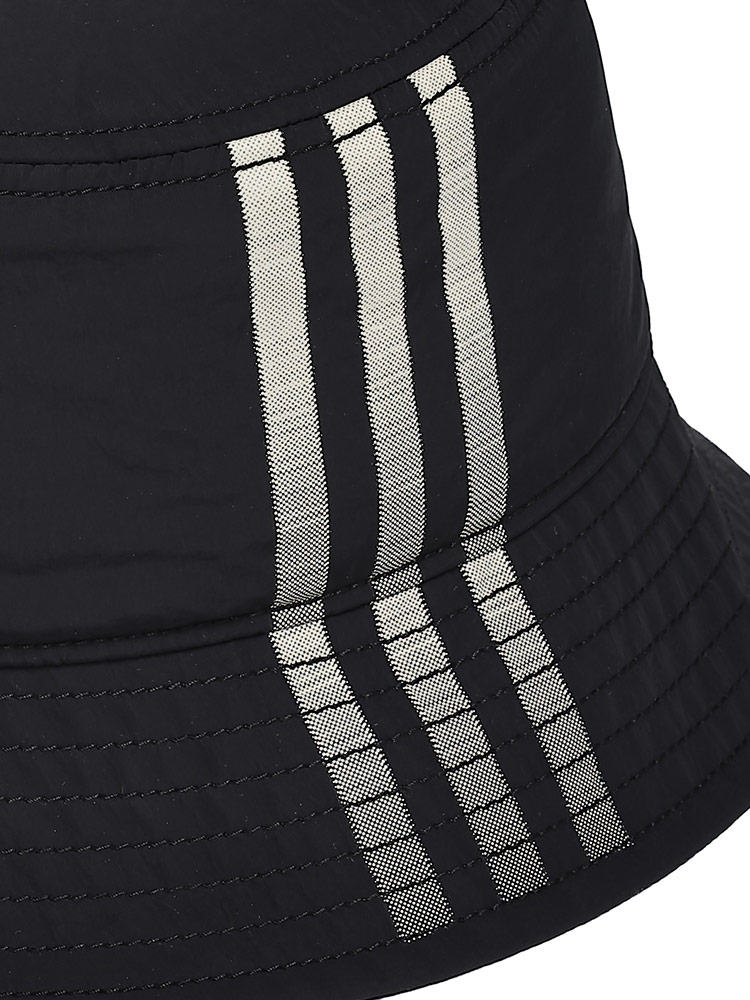 Y-3 ワイスリー 裏メッシュ フェードストライプ バケットハット メンズ