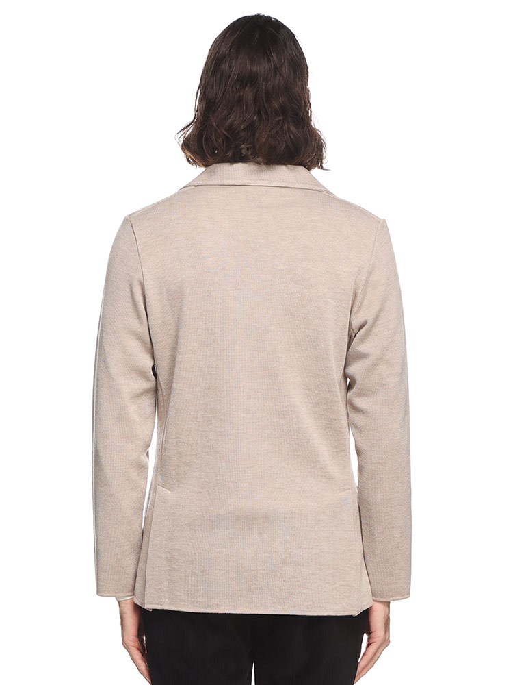 LARDINI (ラルディーニ) ウール シングル ニットジャケット