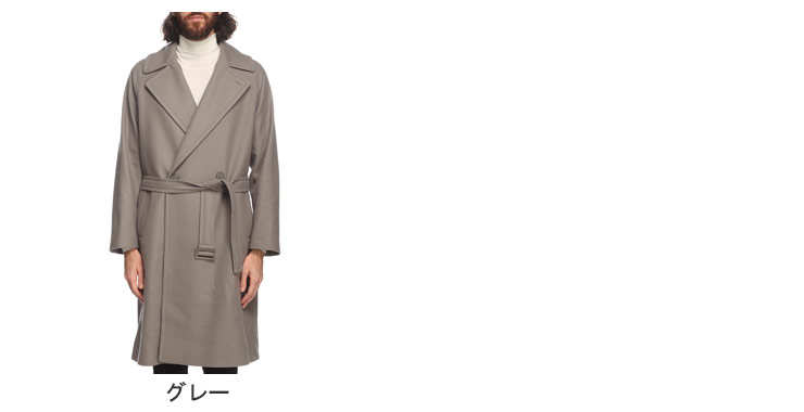 HEVO（イーヴォ） ウエストベルト ダブル コート BRINDISI