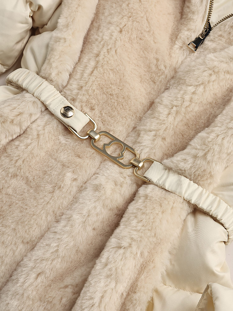 MONCLER（モンクレール） 切り替え ベルト付き フルジップ ダウン