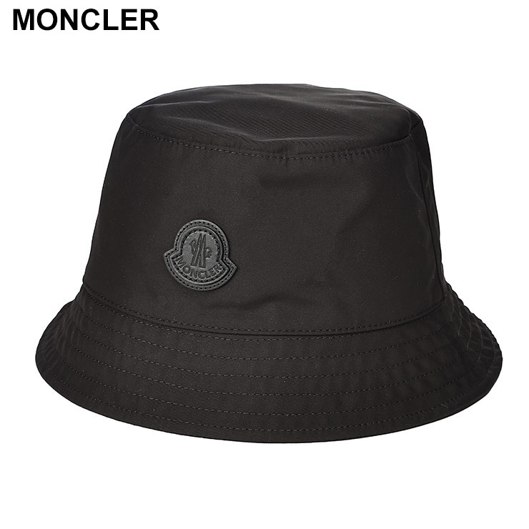 【MONCLER】ロゴ刺繍 バケットハット MONCLER - MONCLER 新品未使用 バケットハットの通販 by ひしゅ