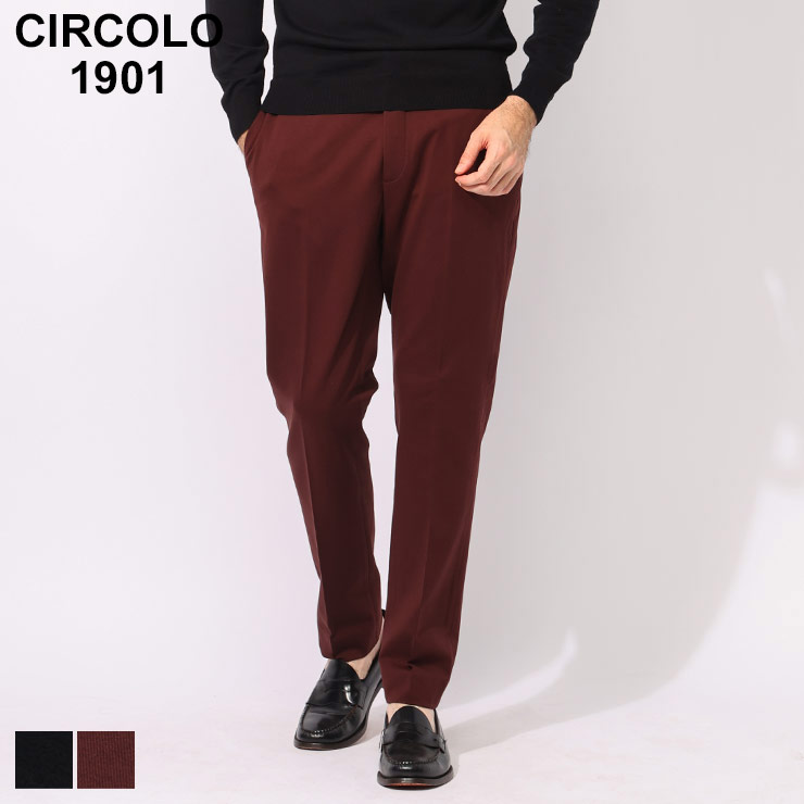 CIRCOLO 1901（チルコロ 1901） セットアップ対応 ストレッチ 無地