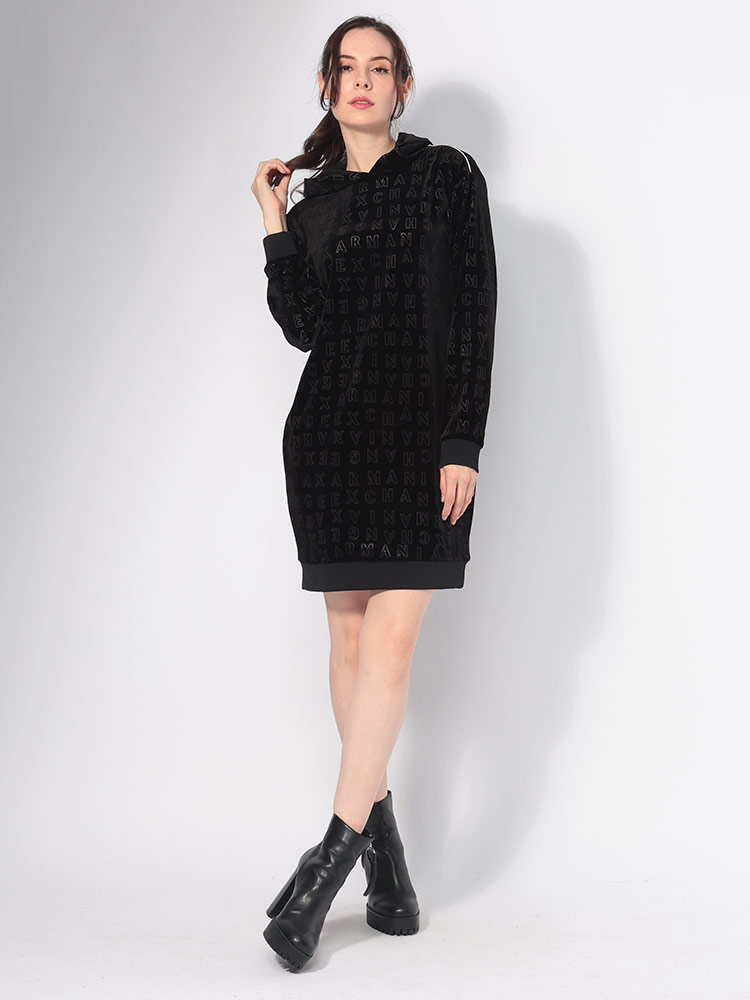 ARMANI EXCHANGE アルマーニ エクスチェンジ エンボスロゴ フーデッド