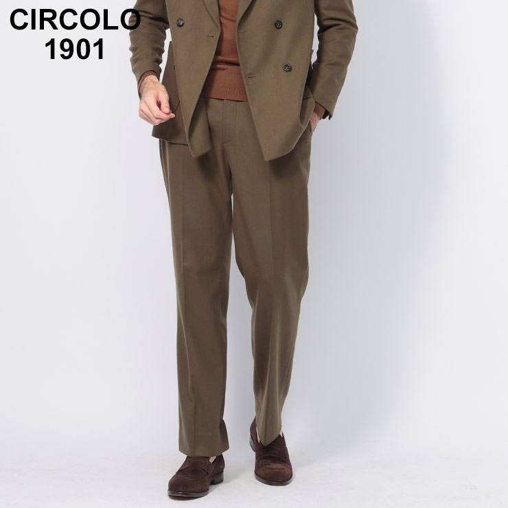 ◇ チルコロ1901 【48】スーツ　ジャケット　パンツ　ビジネス　オフィス CIRCOLO 1901 チルコロ1901 セットアップ対応 ウール100