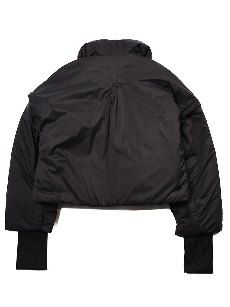 Y-3 ブラック ナイロンジャケット L adidas（アディダス）の「Y-3 3-STRIPES NYLON SHELL 1/2 ZIP JACKET