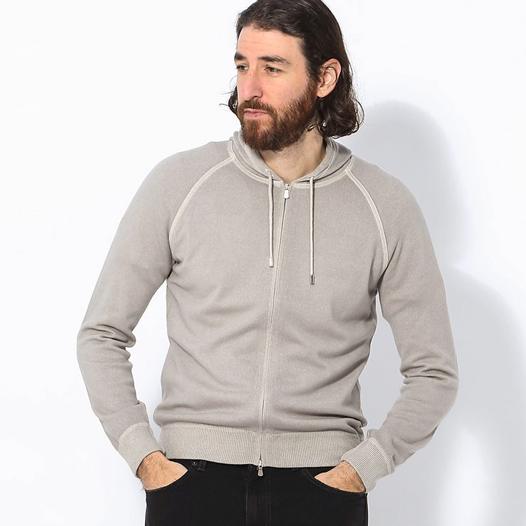 GOAT ESSENCE フルジップニット DRIVERS KNIT – GOAT ESSENCE