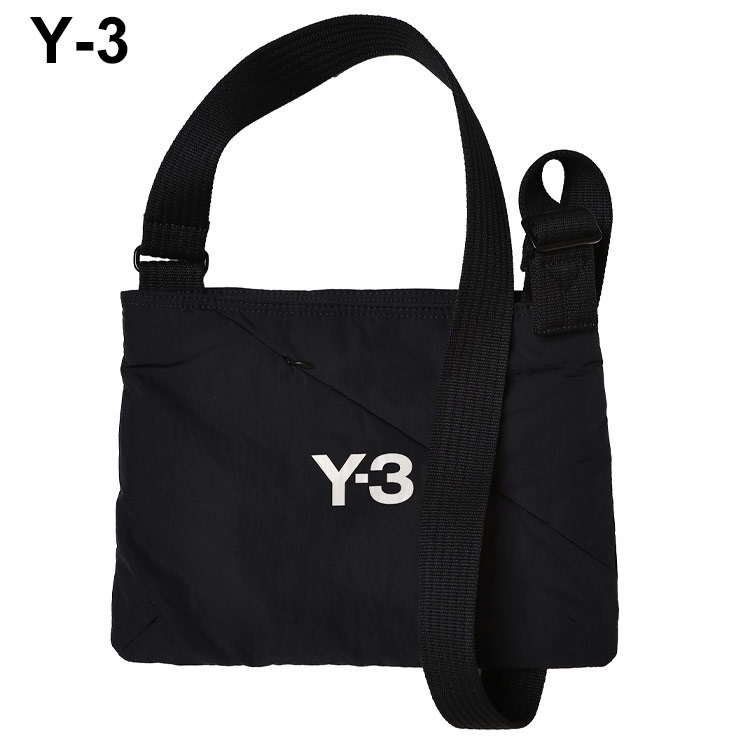 Y-3 ワイスリー ショルダーバッグ ロゴ ナイロン サコッシュ メンズ