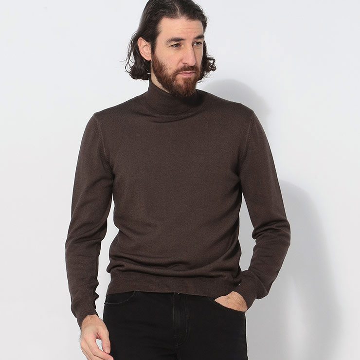 Gran Sasso（グランサッソ） 長袖 ニット メンズ ウール