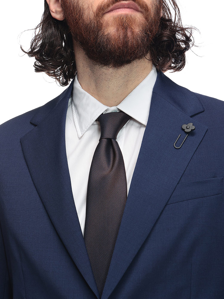 LARDINI ラルディーニ スーツ メンズ ストレッチウール シングル