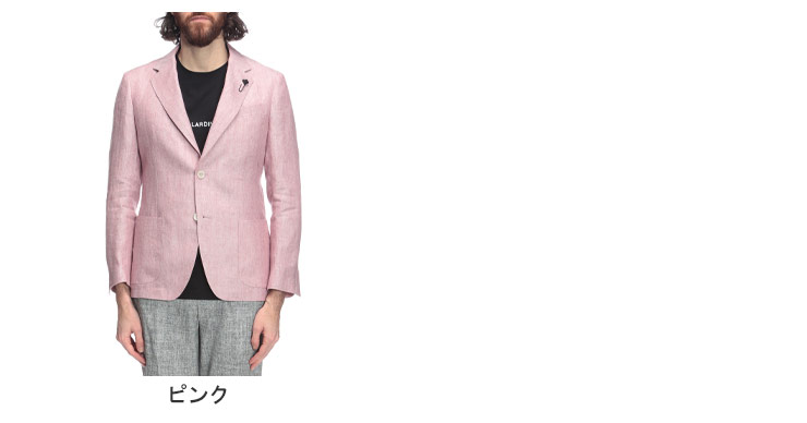 LARDINI（ラルディーニ） ジャケット メンズ リネン シングル