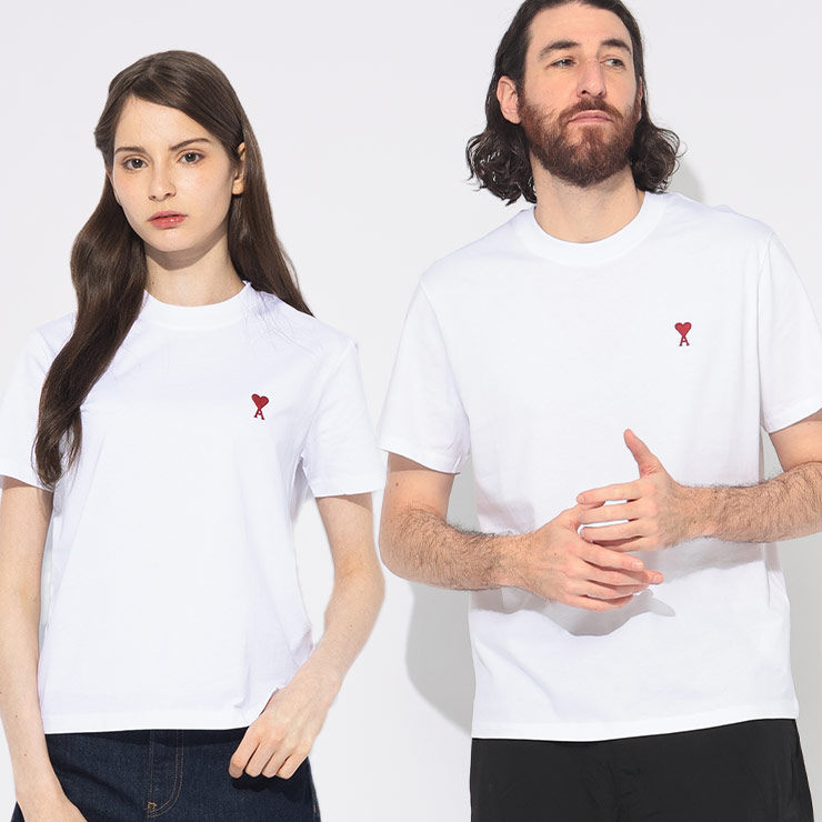 AMI Alexandre Mattiussi アミパリス PARIS 半袖 Tシャツ メンズ