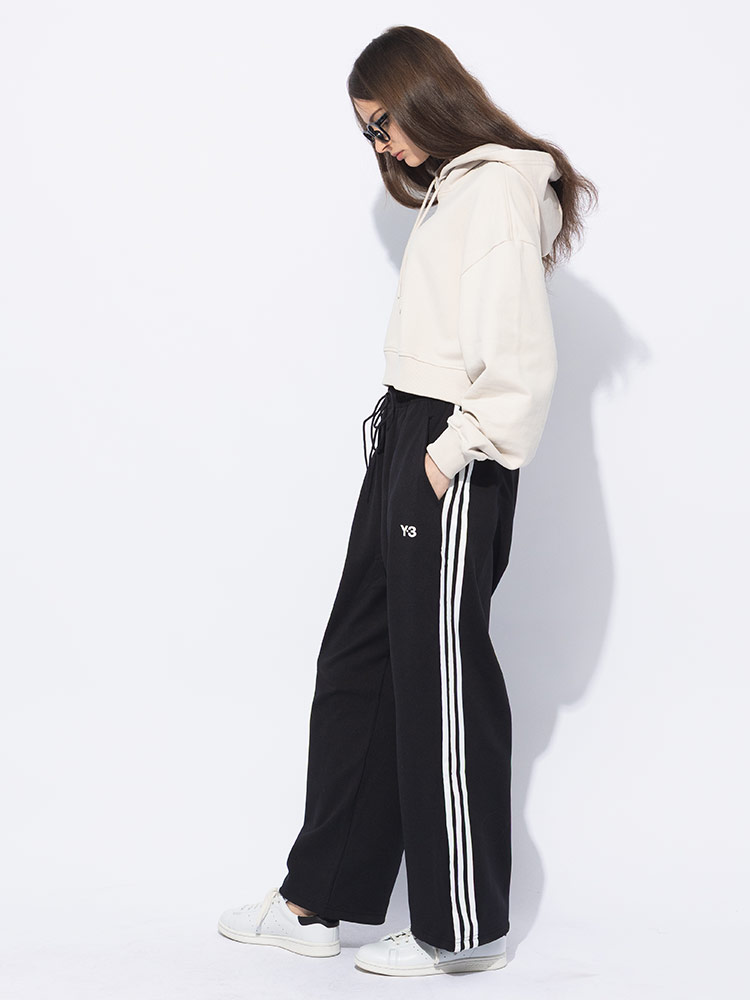 Y-3 ワイスリー ナイロンジャカード スリーストライプ トラックパンツ