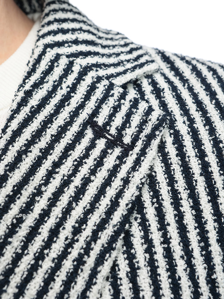 CIRCOLO 1901（チルコロ 1901） ジャケット メンズ パイルストライプ