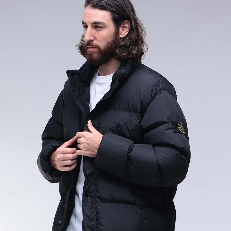ストーンアイランド　ダウン STONE ISLAND - NYLON METAL DOWN-TC / ナイロンメタル ダウン ティー