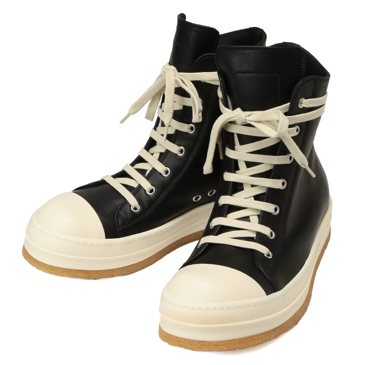 Rick Owens リック・オウエンス ハイカット レザースニーカー