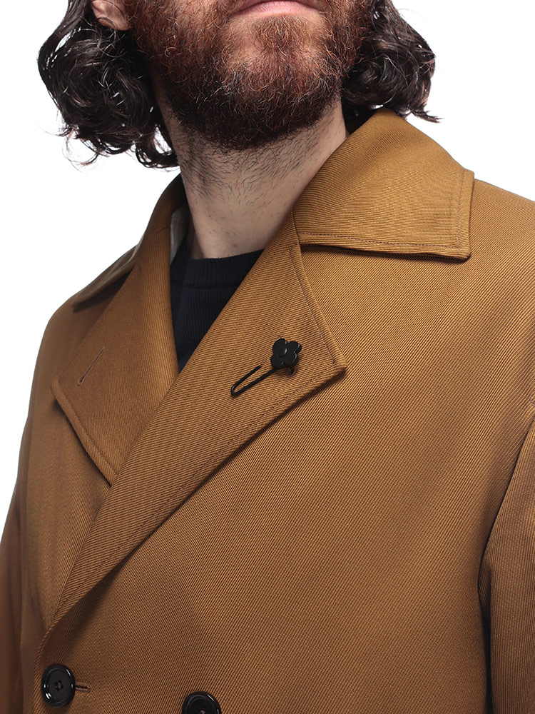 LARDINI ラルディーニ トレンチコート ナイロン 46 LARDINI (ラルディーニ) ウールツイル トレンチコート LDADRIELIF65426