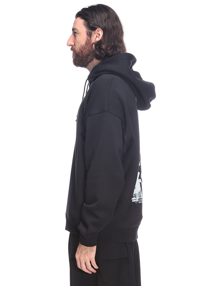 Y-3 ワイスリー メンズ バックロゴ プルオーバー パーカー GRAPHIC