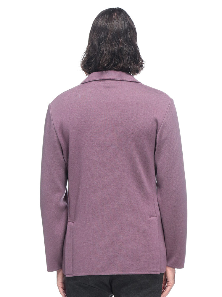 LARDINI（ラルディーニ） ウール シングル 2ツ釦 ニットジャケット