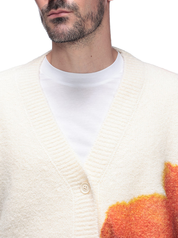 Y-3 ワイスリー カーディガン トップス グラフィック ニット セーター