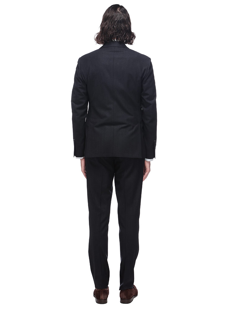 LARDINI（ラルディーニ） スーツ メンズ ヘリンボーンピーク シングル