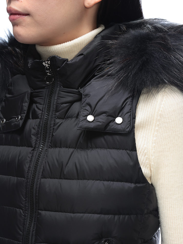 TATRAS（タトラス） ダウン ベスト アウター ファーフード フルジップ