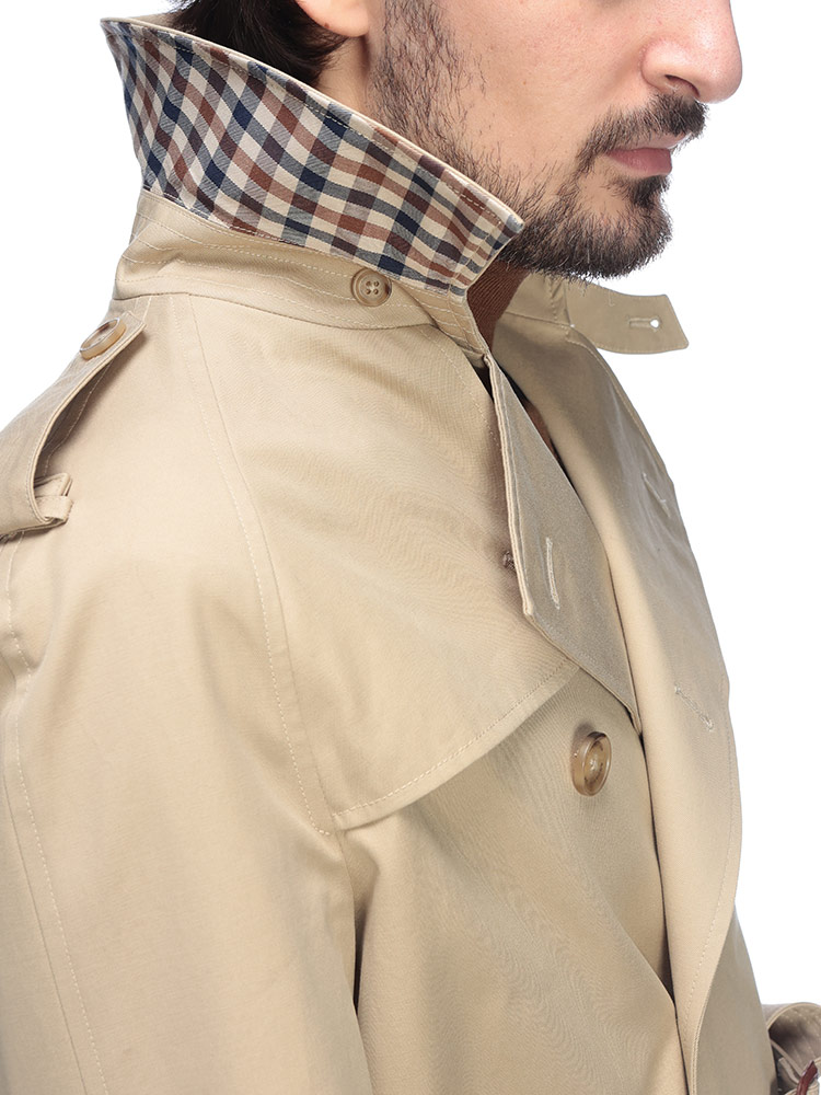 Aquascutum（アクアスキュータム） トレンチ コート アウター 総裏