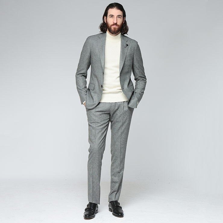 LARDINI（ラルディーニ） スーツ セットアップ メンズ シングル 2ツ釦