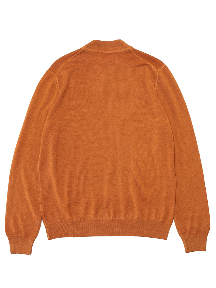 Gran Sasso（グランサッソ） ニット メンズ 無地 ウール モック ネック