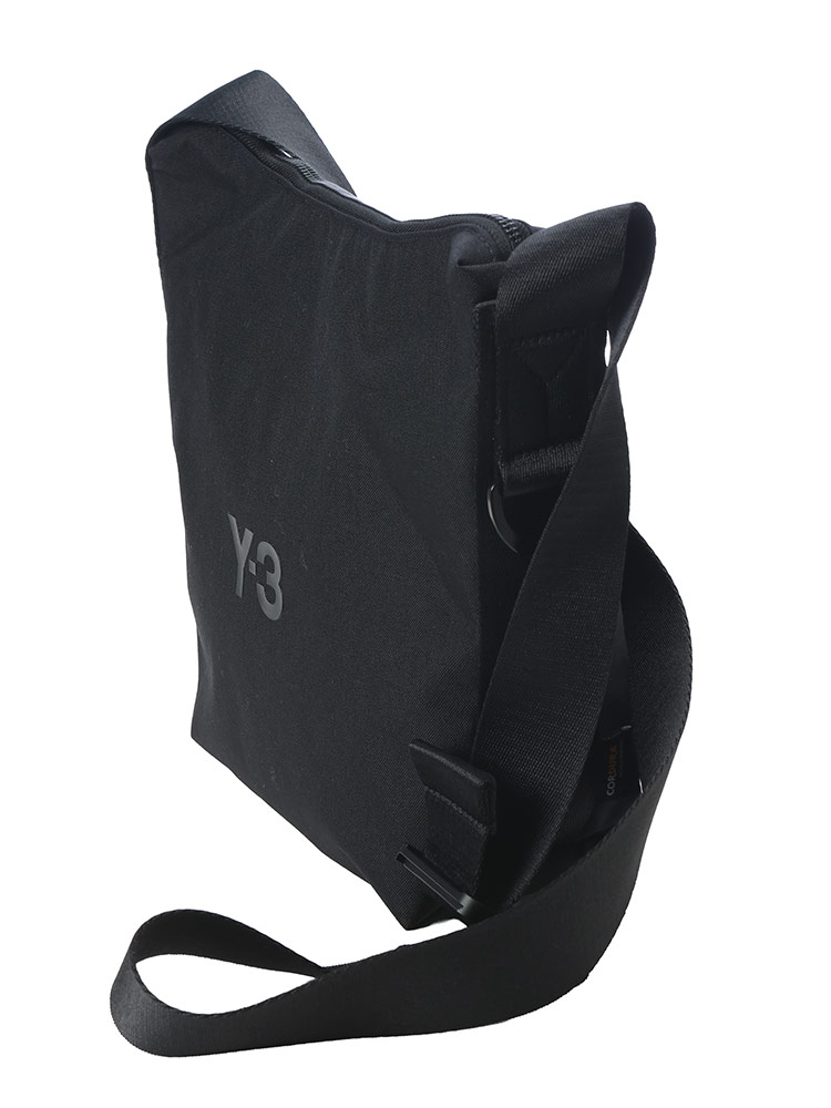 Y-3 ワイスリー メンズ バッグ ロゴ プリント ショルダーバッグ CROSS