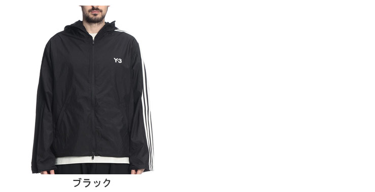 Y-3 ワイスリー メンズ アウター ロゴ スリーストライプ ナイロン