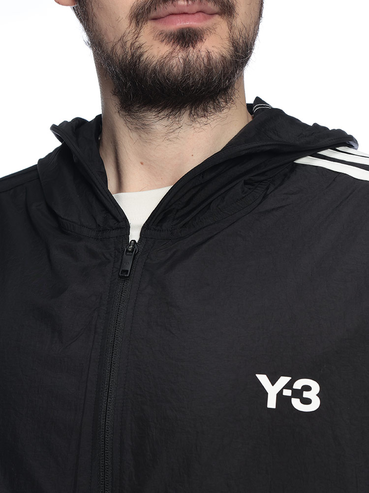 ワイスリー メンズ アウター Y-3 ロゴ スリーストライプ ナイロン