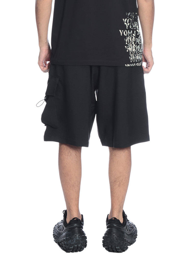ワイスリー メンズ ショートパンツ Y-3 ウエストコード カーゴ
