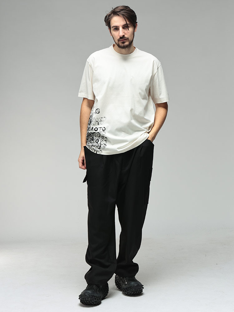 Y-3 ワイスリー メンズ Tシャツ 半袖 ロゴ グラフィックプリント