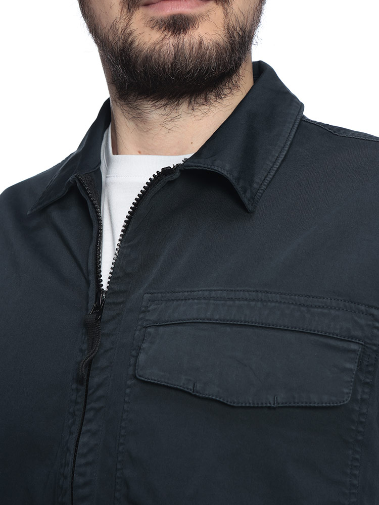 STONE ISLAND（ストーン アイランド） メンズ シャツジャケット 袖ロゴ