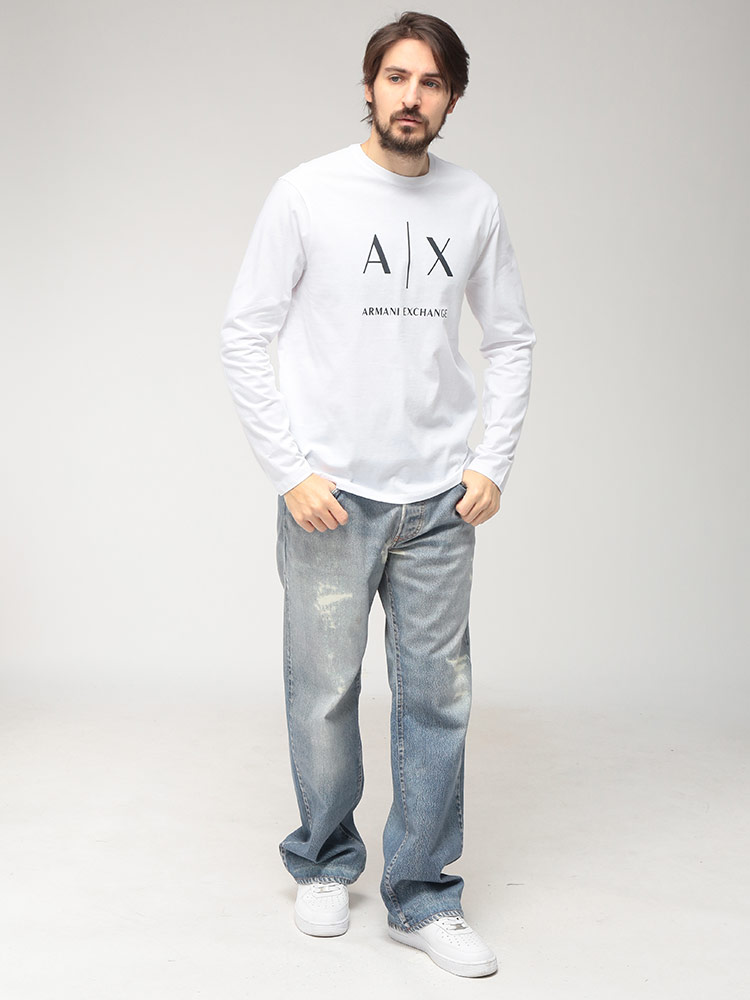 【おまとめ品 6点セット】Armani Jeans 長袖シャツ size【L】 ARMANI EXCHANGE アルマーニ エクスチェンジ メンズ Tシャツ 長袖