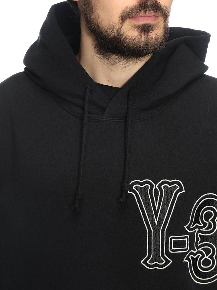 Y-3 ワイスリー メンズ パーカー 長袖 BIGロゴ プルオーバー ELITE 5