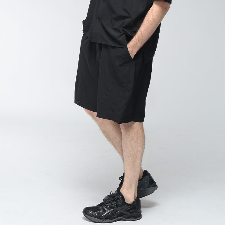 Y-3 ワイスリー メンズ ショートパンツ Y3KF6045ストレッチウーブン