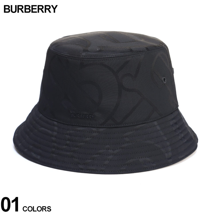 バーバリー BURBERRY バケットハット バケハ 帽子 メンズ モノグラム コットンブレンド ジャカード ブランド ハット レディース  BB8048768